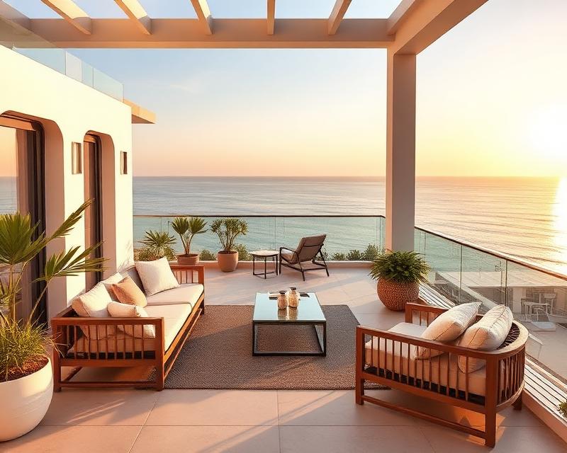Penthouse terrasse